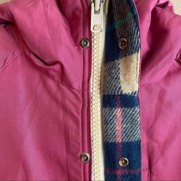 Vintage WOOLRICH PINK PARKA Wool Lined Jacket size Small - Picture 9 of 16